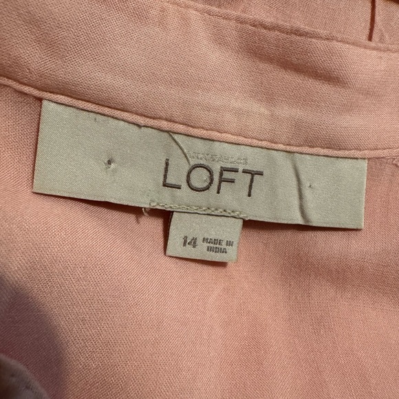 LOFT Soft Pink Dress - Picture 3 of 3